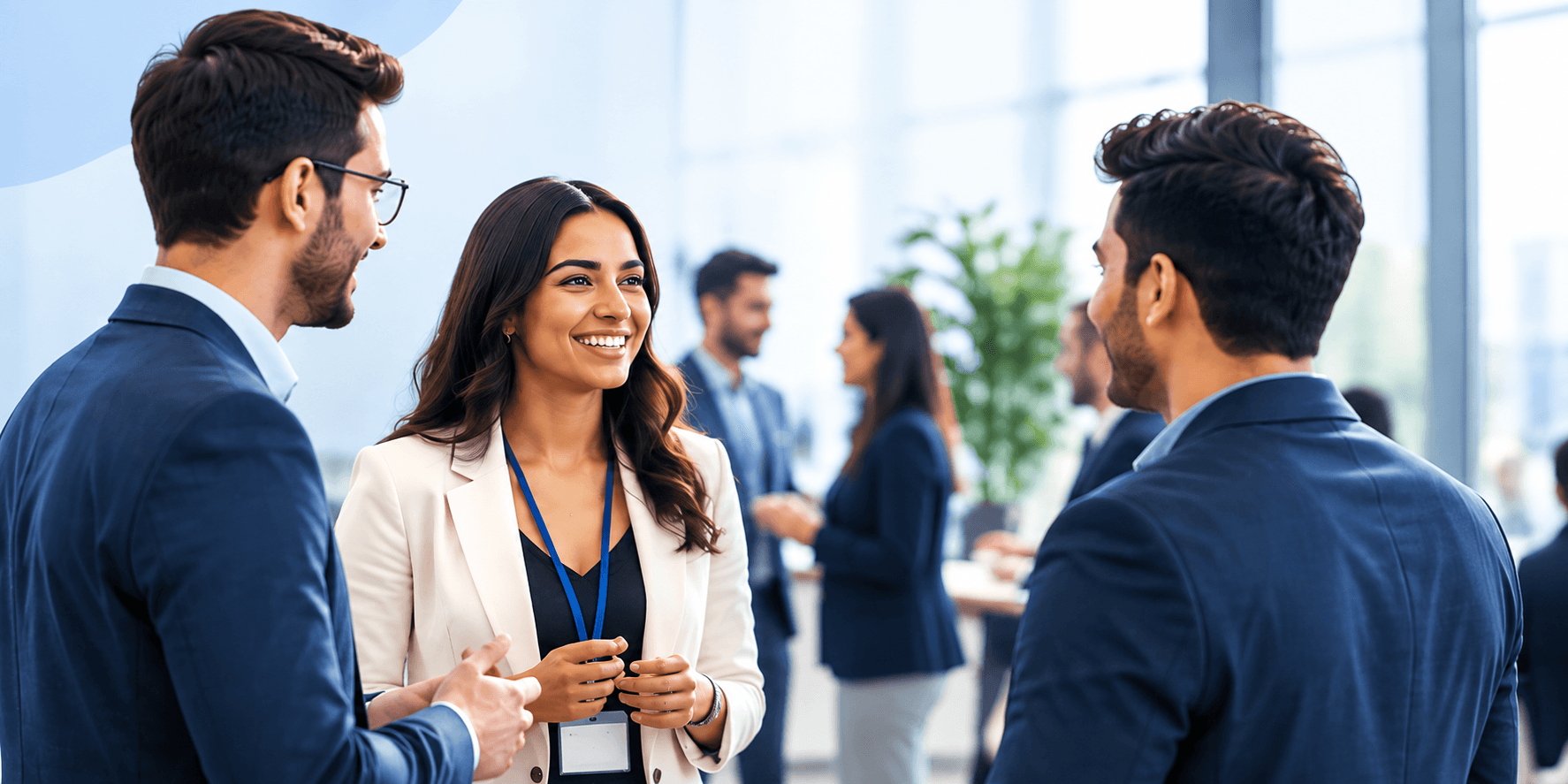 Business networking event